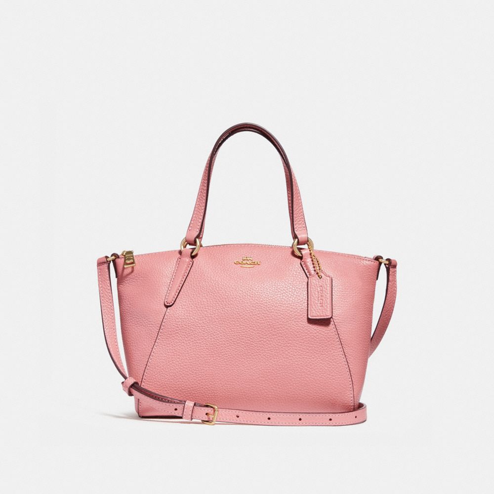 COACH MINI KELSEY SATCHEL - Vintage Pink/Imitation Gold - f28994