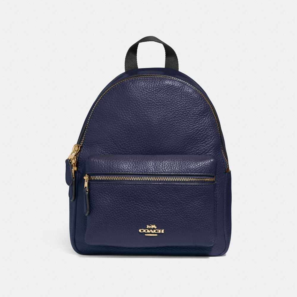 COACH F28995 MINI CHARLIE BACKPACK MIDNIGHT/IMITATION-GOLD