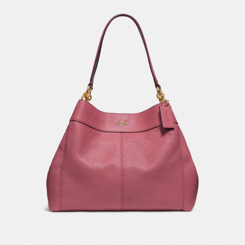 LEXY SHOULDER BAG - F28997 - STRAWBERRY/IMITATION GOLD