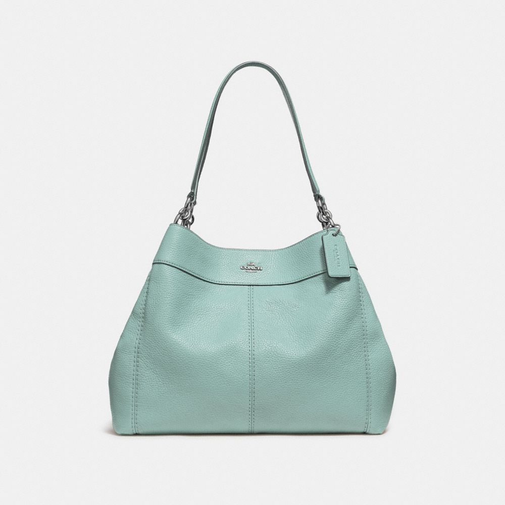 LEXY SHOULDER BAG - SILVER/AQUAMARINE - COACH F28997