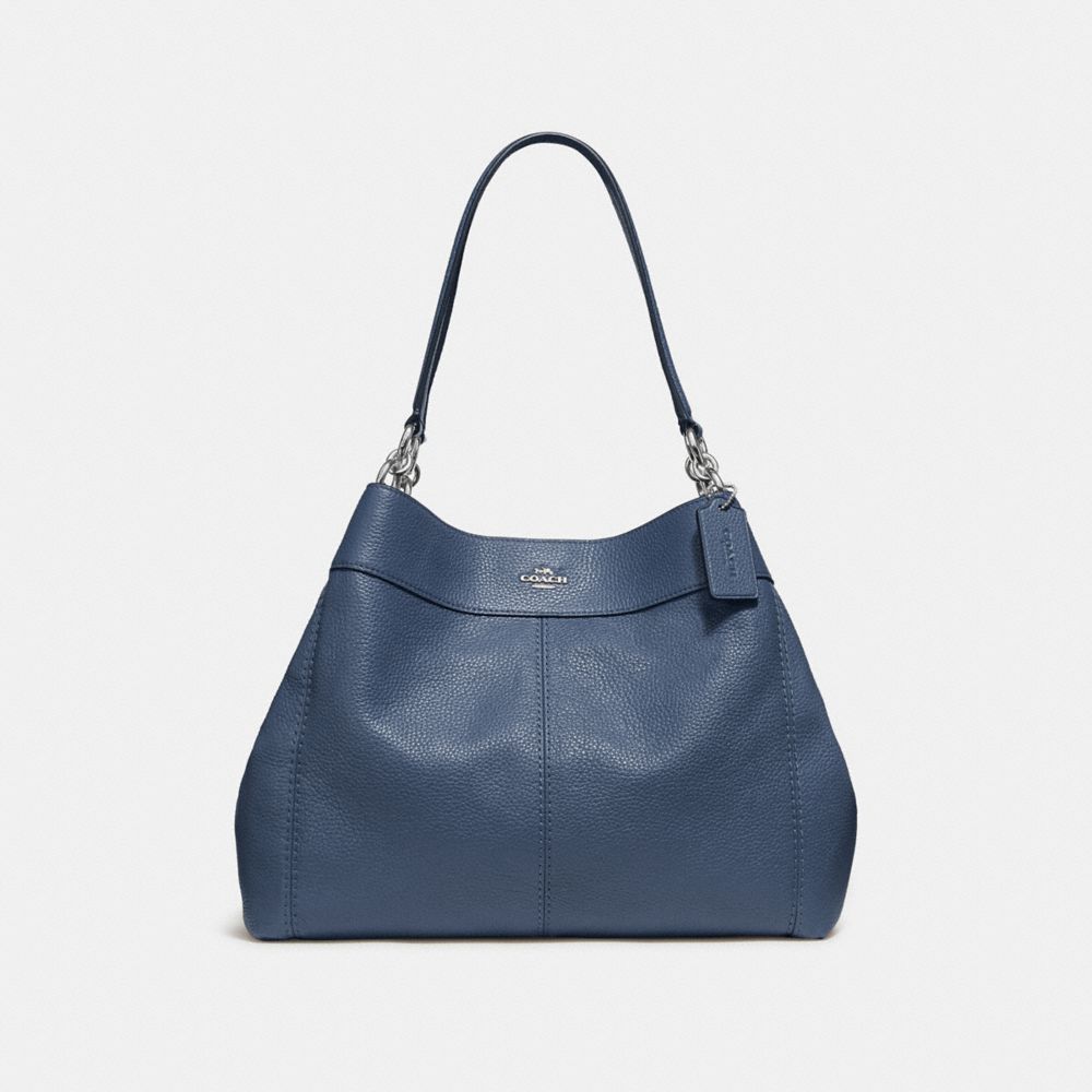 LEXY SHOULDER BAG - F28997 - DENIM/SILVER