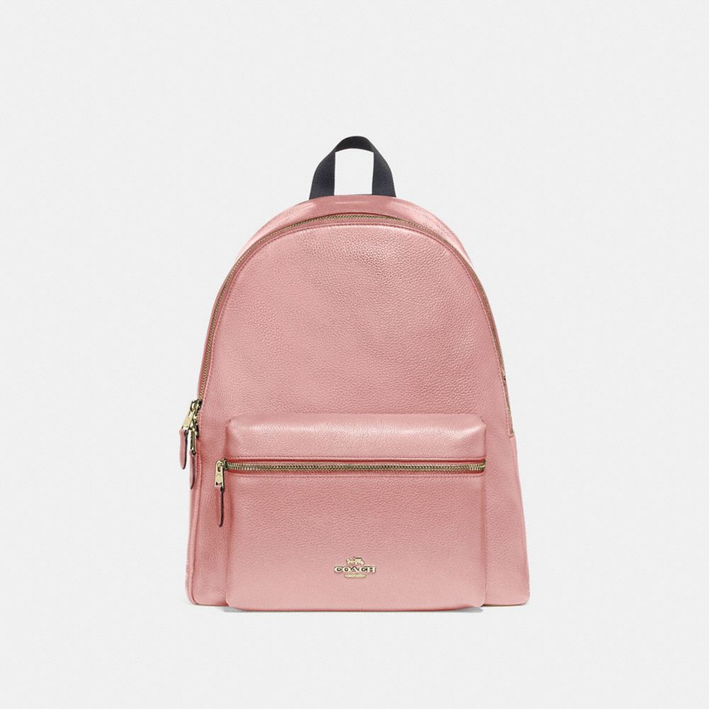 COACH F29004 Charlie Backpack IM/PINK PETAL