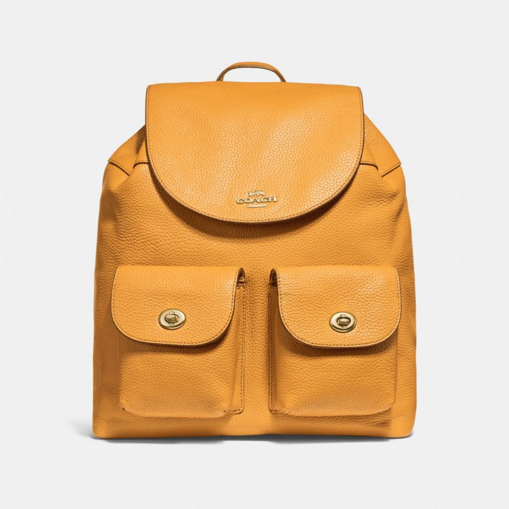 BILLIE BACKPACK - f29008 - GOLDENROD/light gold