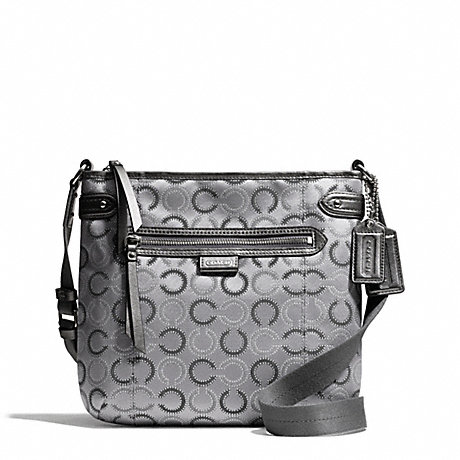 COACH F29121 DAISY DOT OULTINE SIGNATURE FILE BAG ONE-COLOR