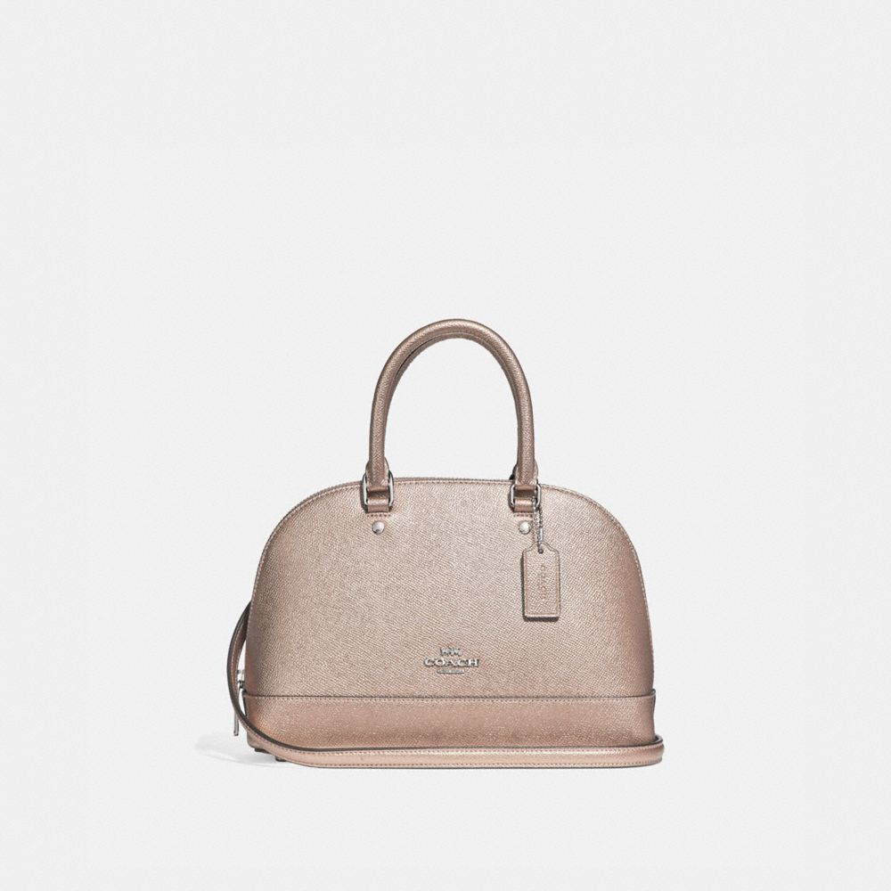 MINI SIERRA SATCHEL - PLATINUM/SILVER - COACH F29170