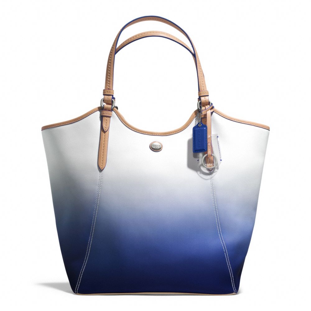 COACH PEYTON OMBRE TOTE - SILVER/PORCELAIN BLUE - F29283