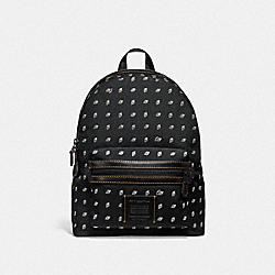 ACADEMY BACKPACK WITH DOT DIAMOND PRINT - MW/BLACK/CHALK - COACH F29479