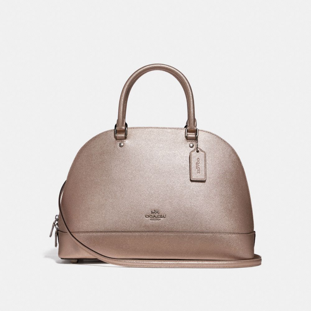 SIERRA SATCHEL - COACH f29560 - SILVER/PLATINUM