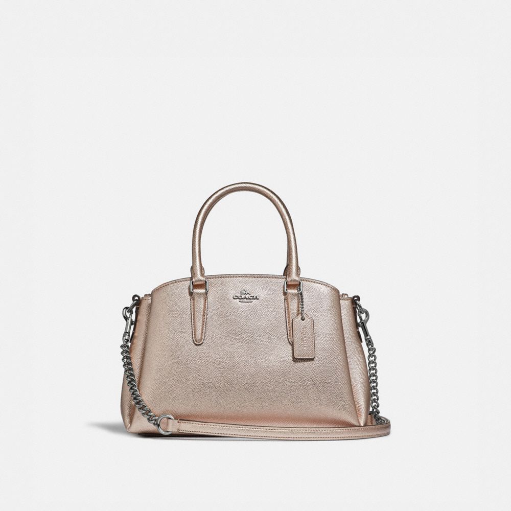 COACH F29665 - MINI SAGE CARRYALL PLATINUM/SILVER