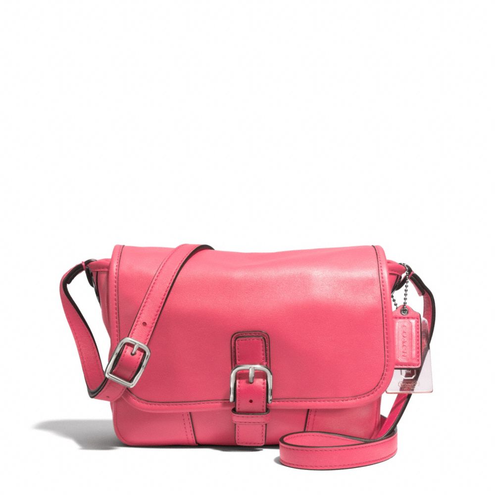 HADLEY LEATHER FIELD BAG - f29763 - SILVER/STRAWBERRY