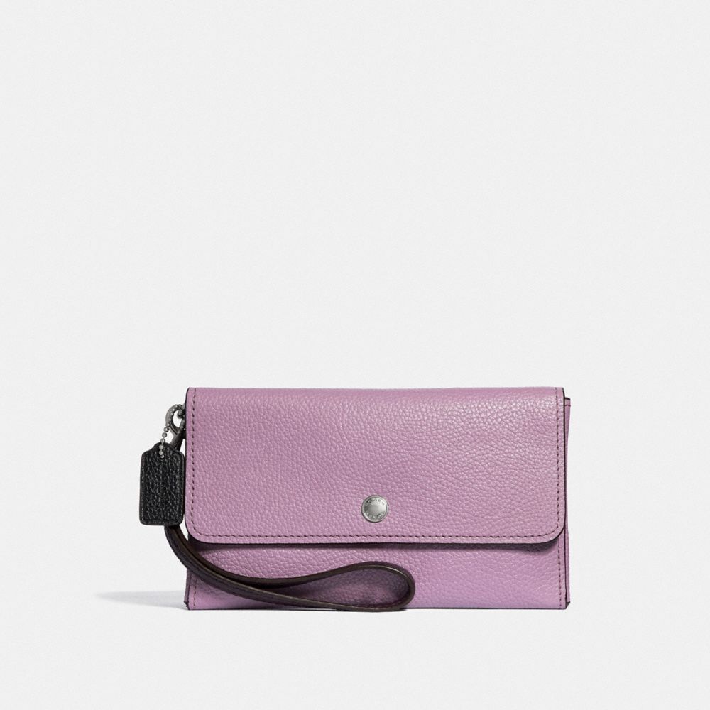 SMALL TRIPLE WRISTLET IN COLORBLOCK - JASMINE MULTI/SILVER - COACH F29911