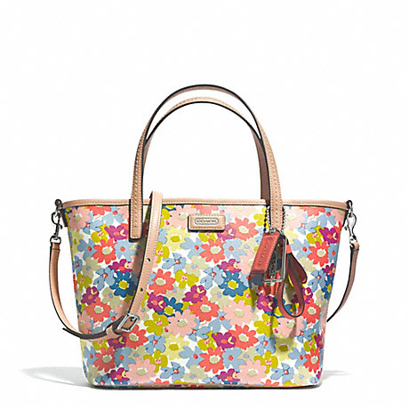 COACH F29962 METRO FLORAL PRINT SMALL TOTE ONE-COLOR