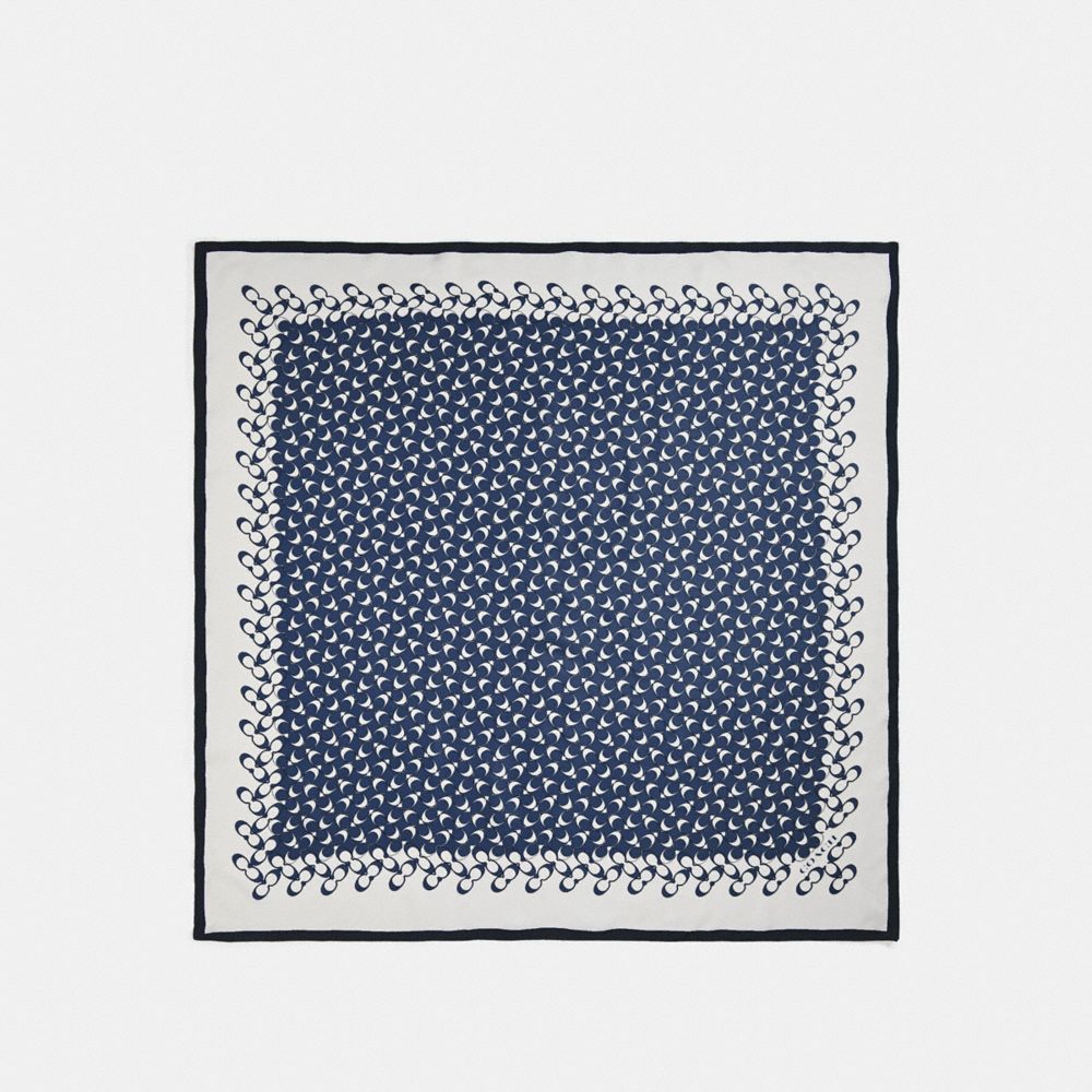 SIGNATURE SILK SQUARE - F30067 - MIDNIGHT NAVY