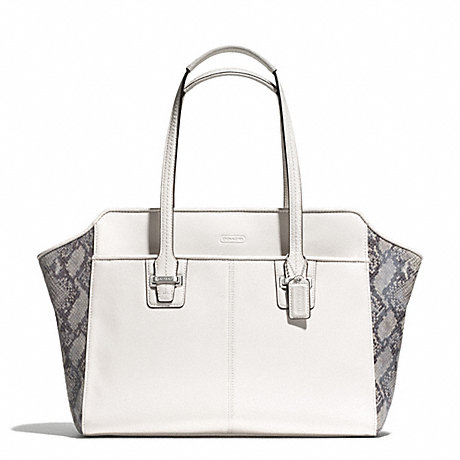 COACH f30142 TAYLOR MIXED EXOTIC ALEXIS CARRYALL 