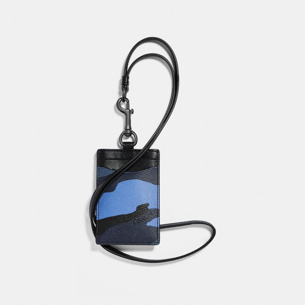 ID LANYARD WITH CAMO PRINT - f30283 - Dusk Multi