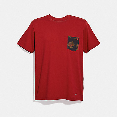 COACH F30332 GRAPHIC T-SHIRT RED