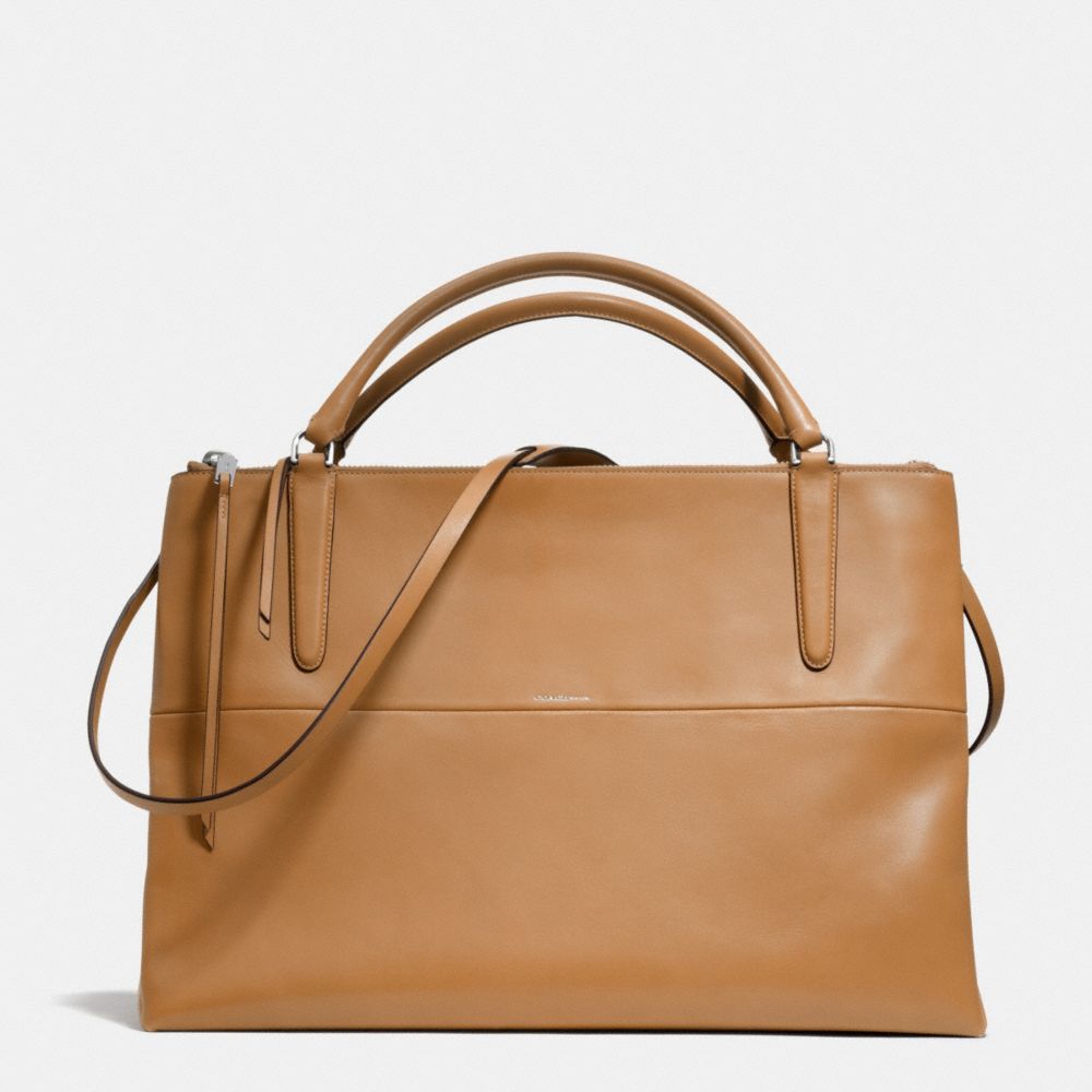 COACH THE RETRO GLOVE TAN LARGE BOROUGH BAG - UE/CAMEL - f30349