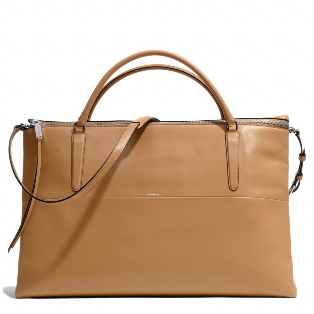 THE WEEKEND BOROUGH BAG IN RETRO GLOVE TAN LEATHER - f30379 -  UE/CAMEL