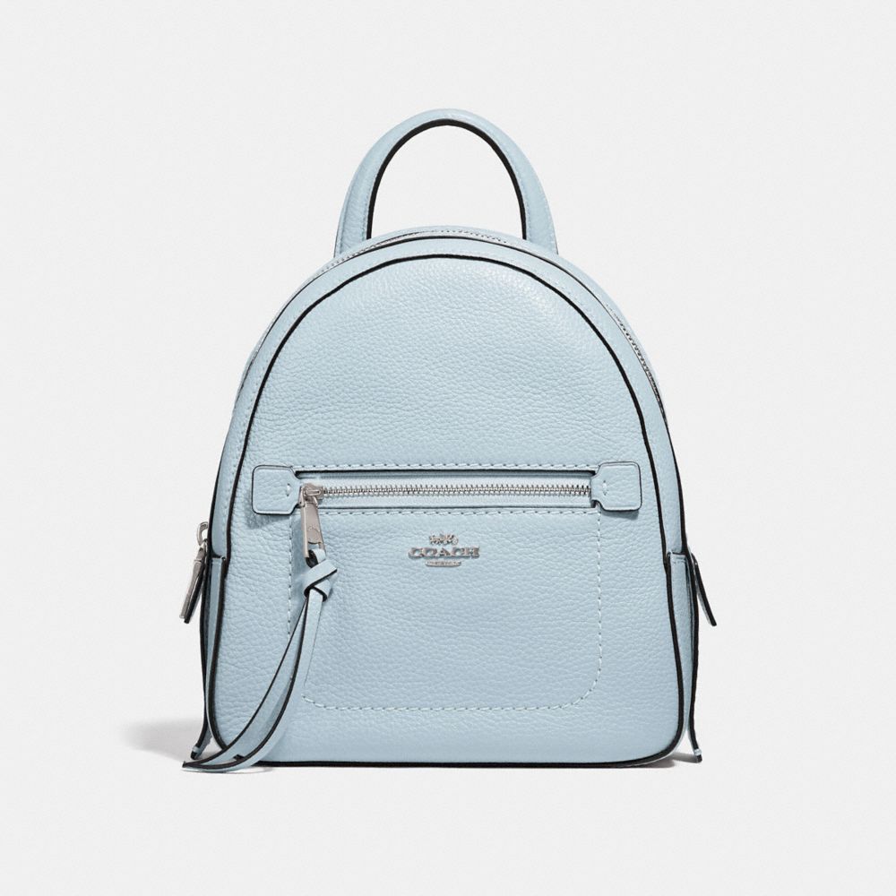COACH F30530 Andi Backpack SILVER/PALE BLUE