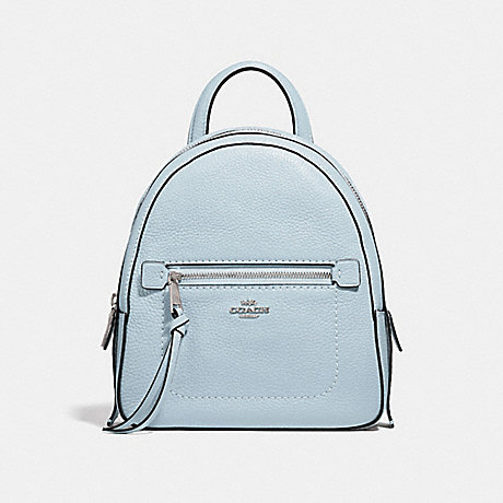 COACH F30530 ANDI BACKPACK SILVER/PALE-BLUE