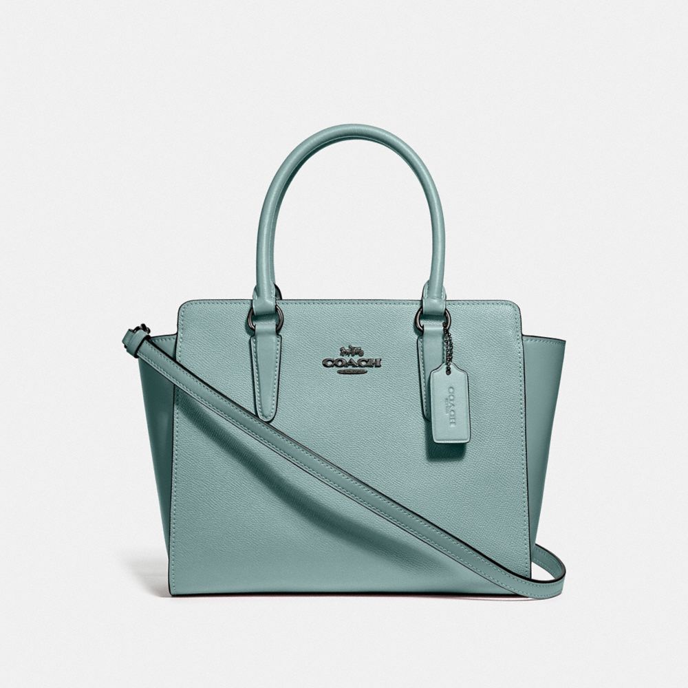 LEAH SATCHEL - F30555 - QB/SAGE