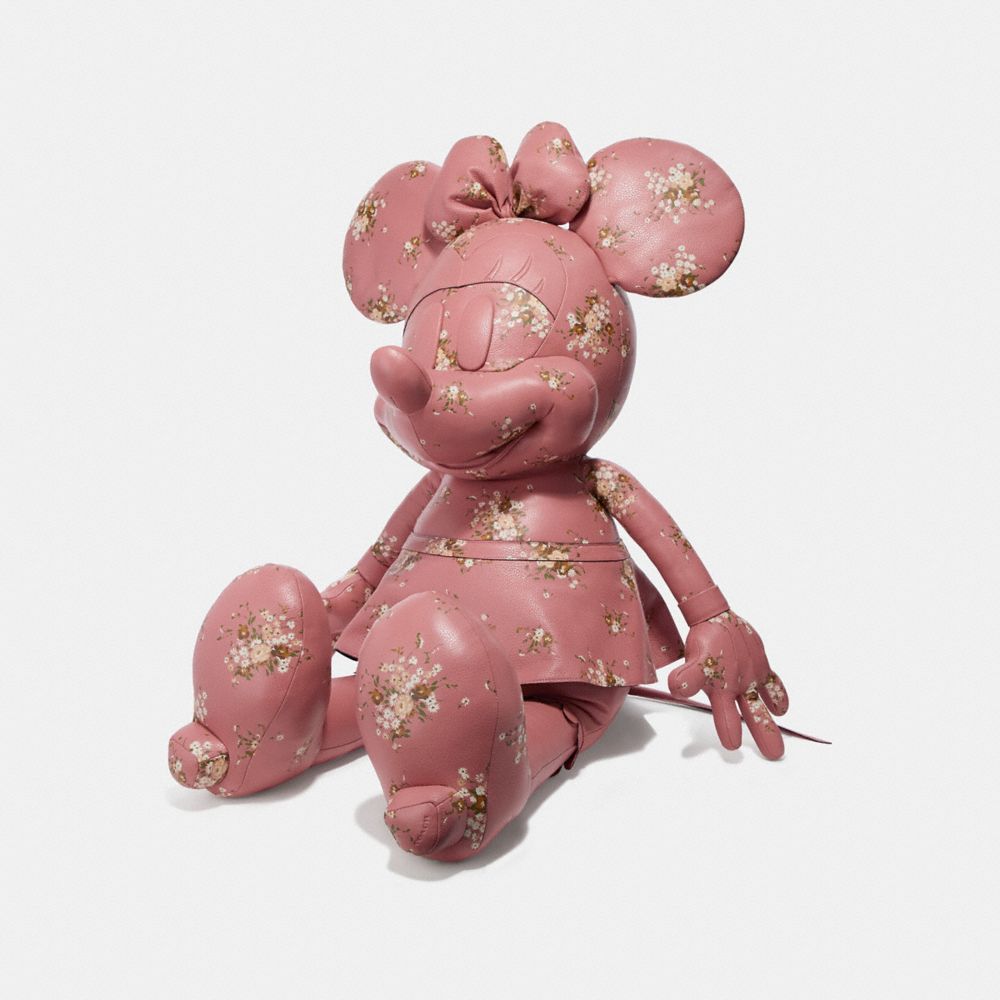 LARGE MINNIE MOUSE DOLL - VINTAGE PINK/MULTICOLOR - COACH F30855