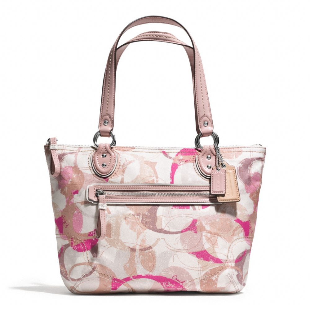 COACH F31142 STAMPED SIGNATURE C SMALL TOTE ONE-COLOR