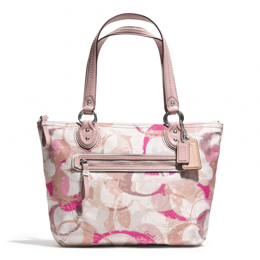 COACH STAMPED SIGNATURE C SMALL TOTE -  - f31142