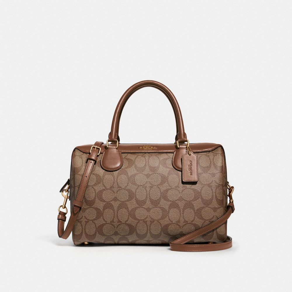 coach signature bennett satchel