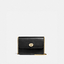 BOWERY CROSSBODY IN SIGNATURE CANVAS - COACH f31384 - BROWN/BLACK/light gold