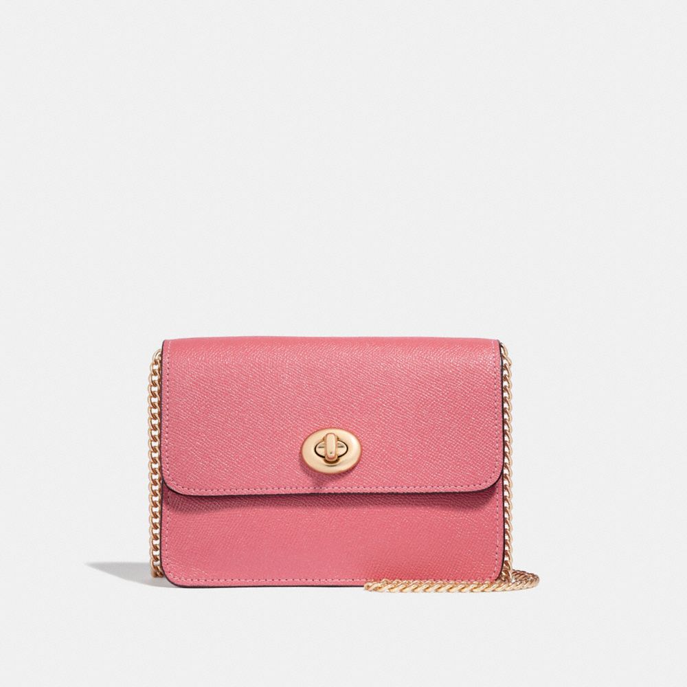 COACH f31385 BOWERY CROSSBODY PEONY/light gold