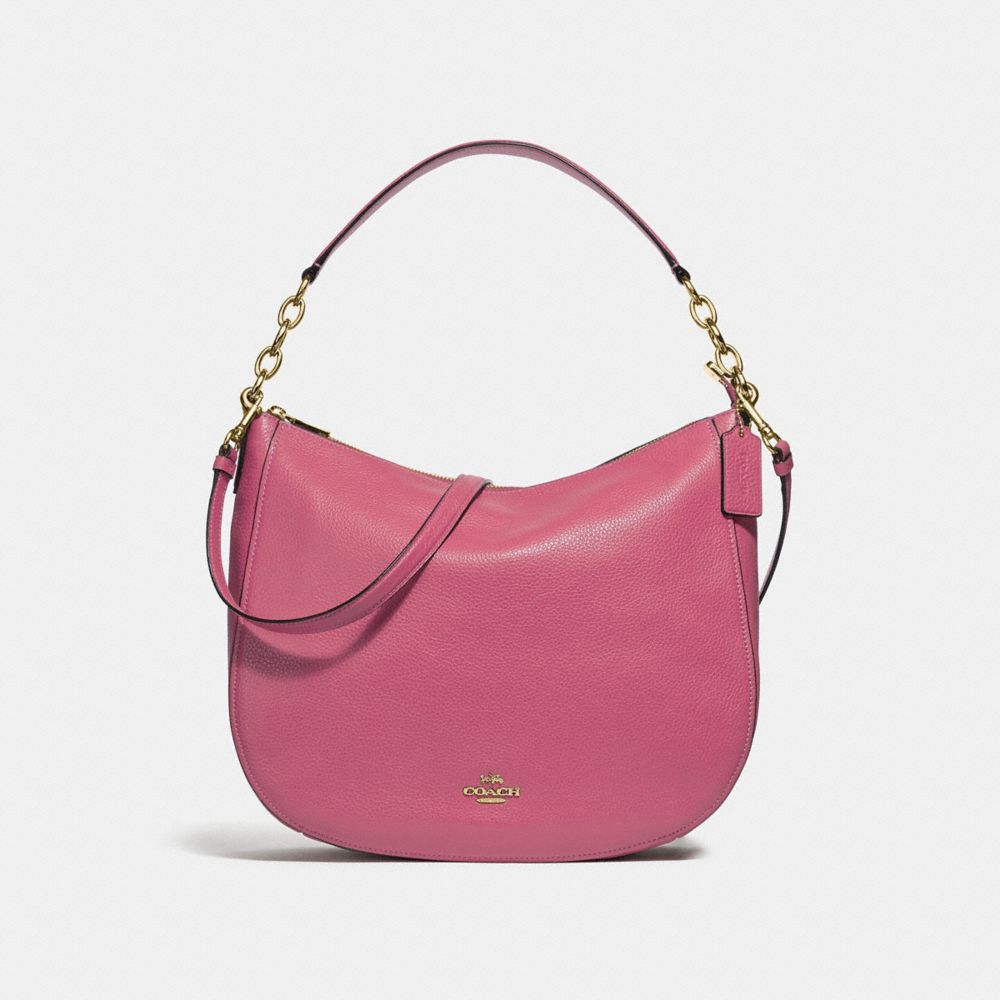 COACH F31399 - ELLE HOBO STRAWBERRY/IMITATION GOLD