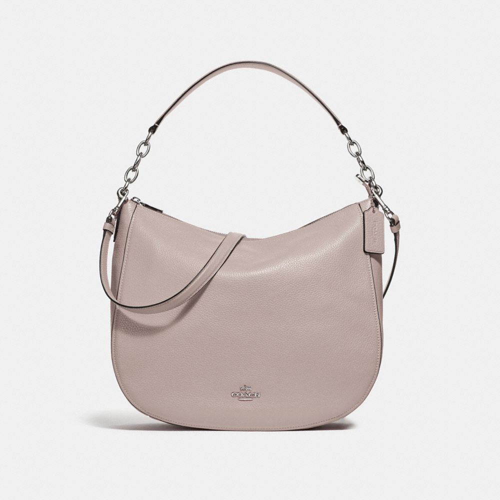 COACH ELLE HOBO - GREY BIRCH/SILVER - F31399