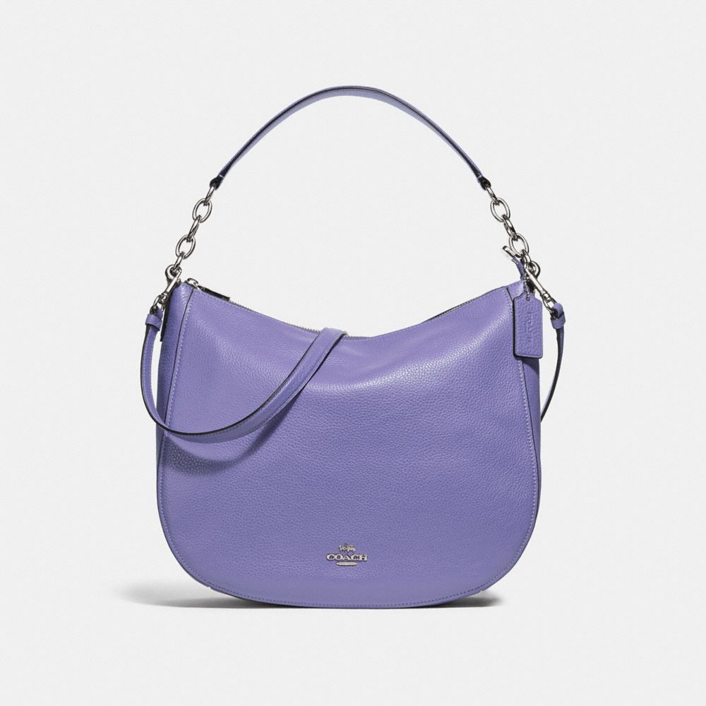 COACH F31399 ELLE HOBO LIGHT PURPLE/SILVER