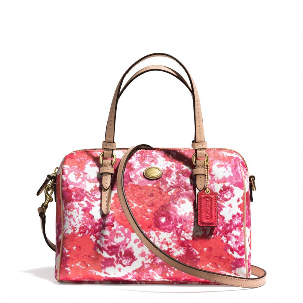 PEYTON FLORAL BENNETT MINI SATCHEL COACH F31461