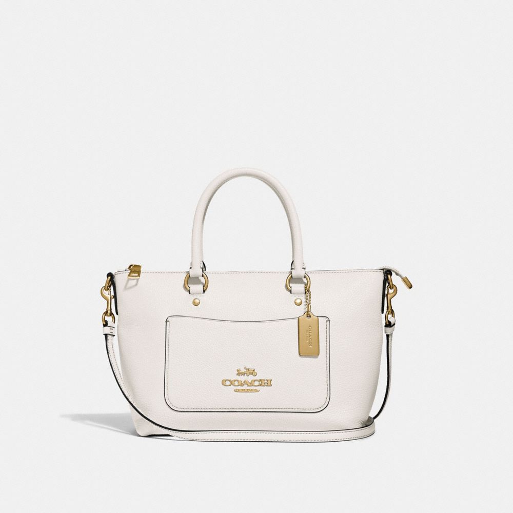 COACH F31466 Mini Emma Satchel CHALK/IMITATION GOLD