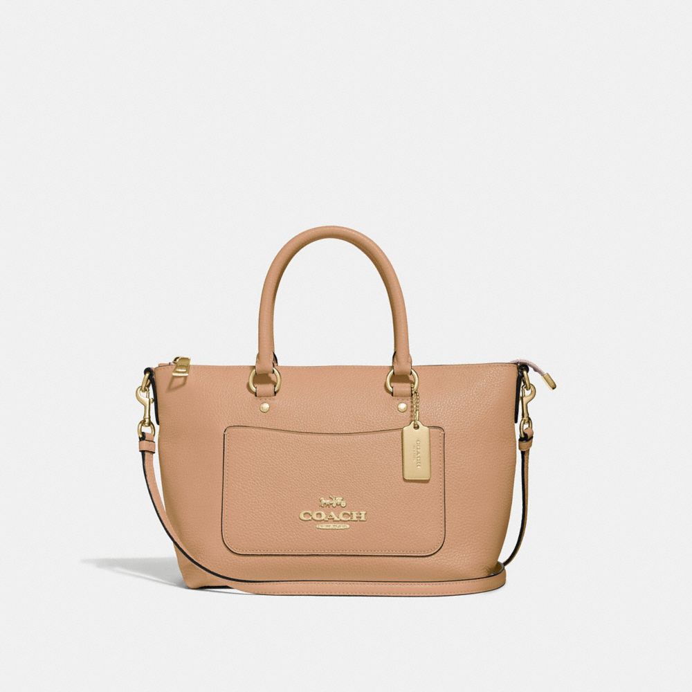 COACH F31466 Mini Emma Satchel BEECHWOOD/GOLD