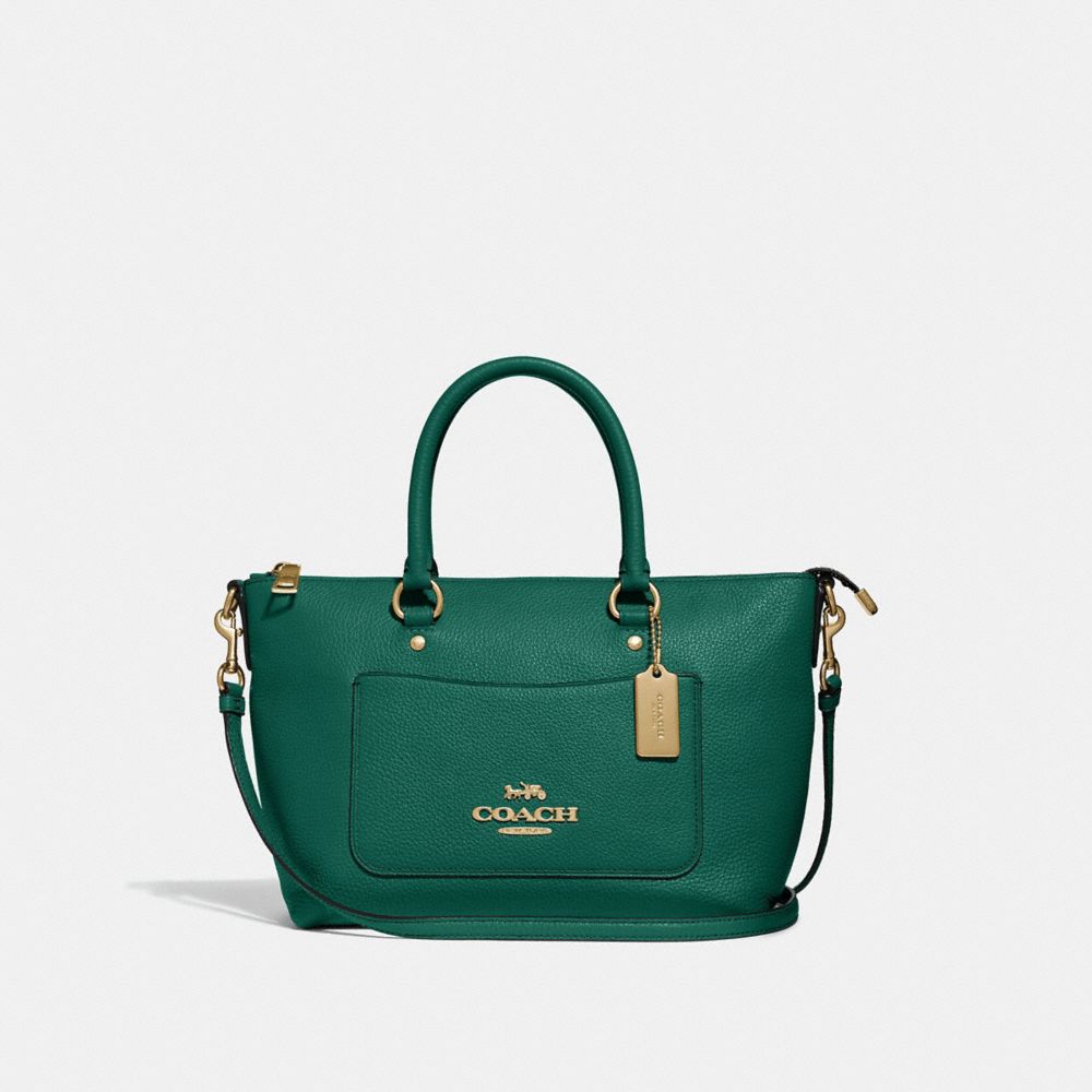 MINI EMMA SATCHEL - JADE - COACH F31466