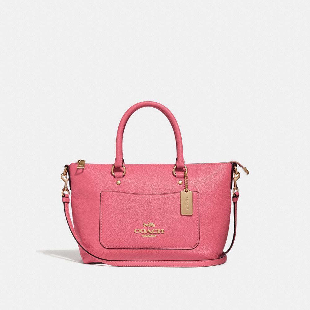 COACH F31466 MINI EMMA SATCHEL PEONY/LIGHT GOLD