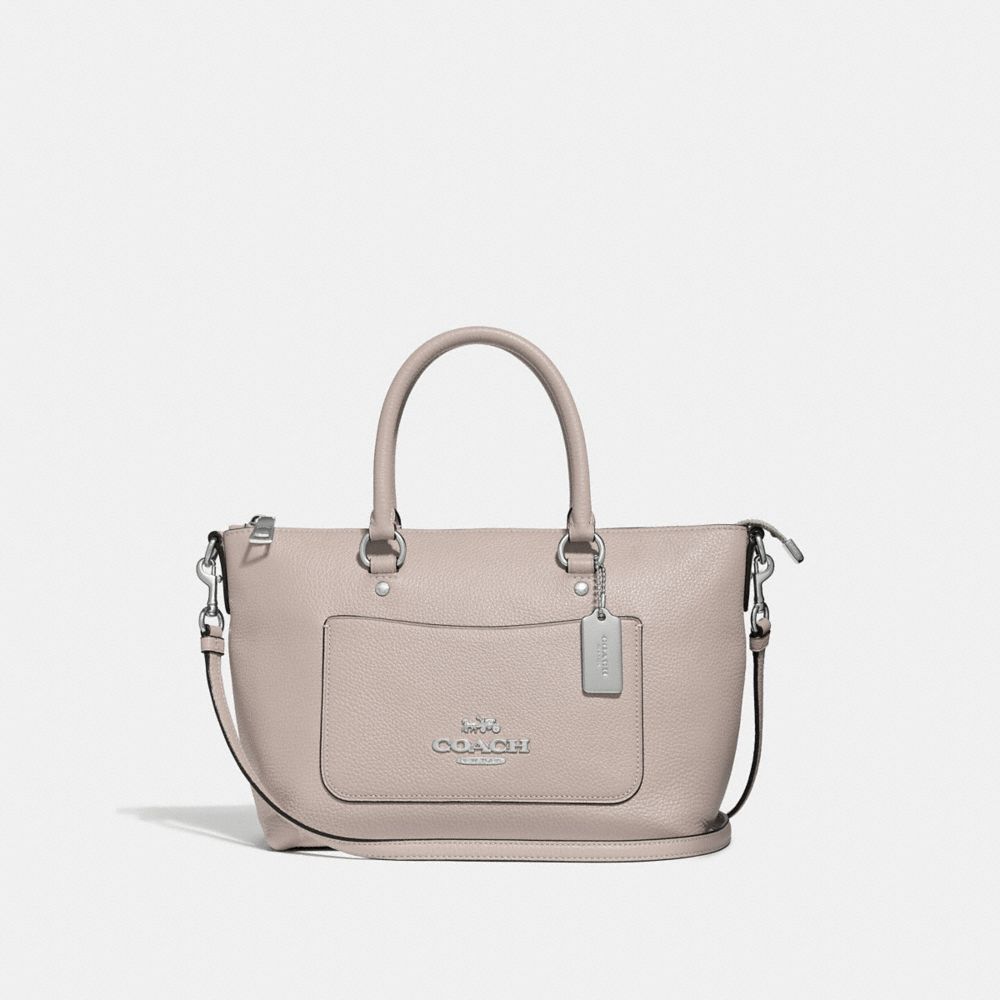 COACH F31466 - MINI EMMA SATCHEL GREY BIRCH/SILVER