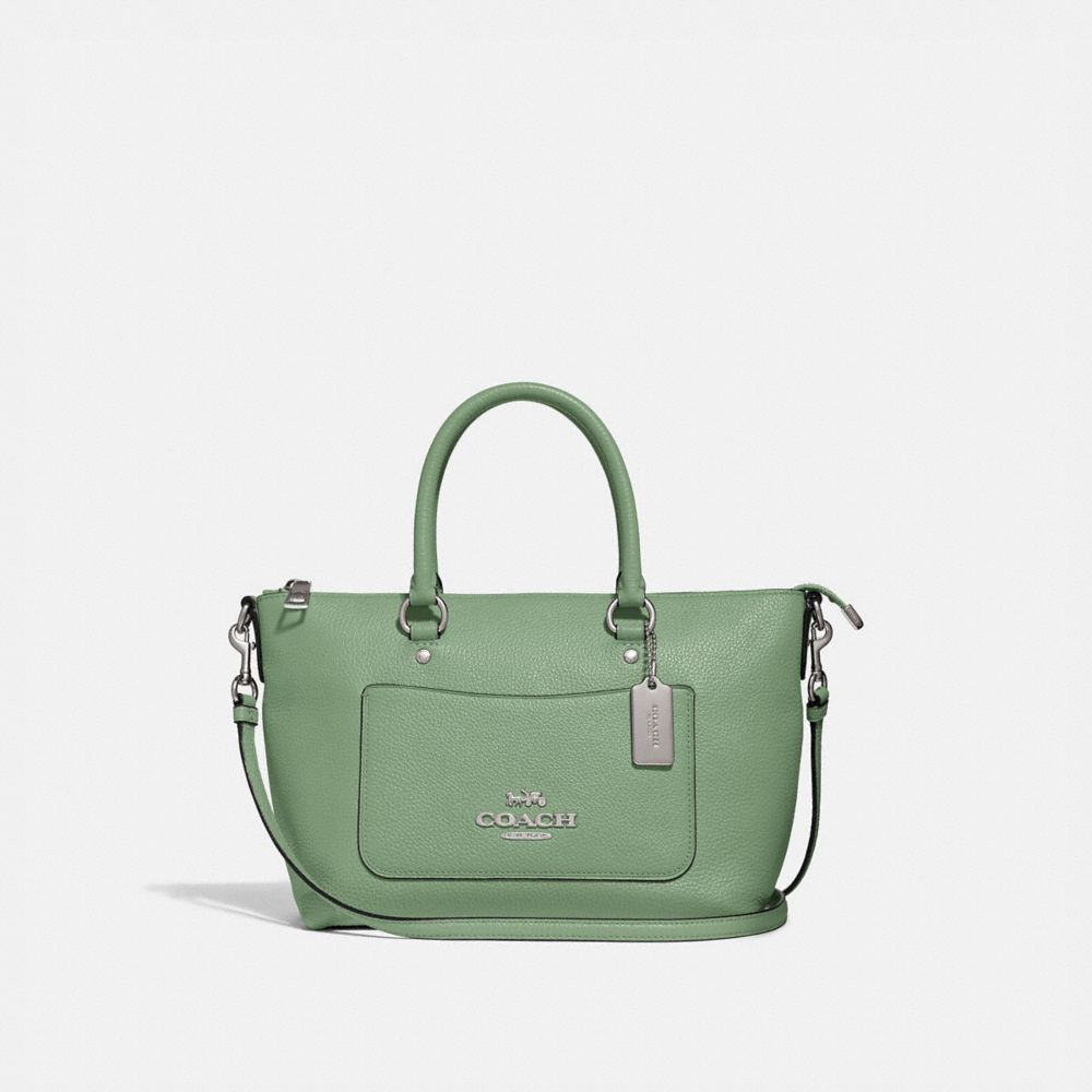 MINI EMMA SATCHEL - CLOVER/SILVER - COACH F31466