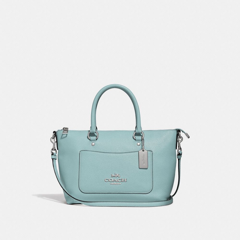 COACH F31466 Mini Emma Satchel SEAFOAM/SILVER