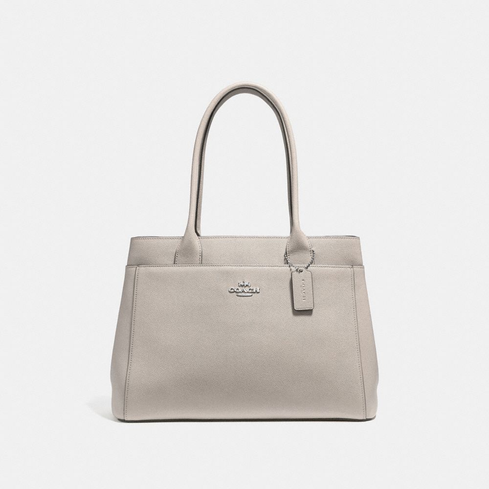 COACH F31474 CASEY TOTE GREY BIRCH/SILVER