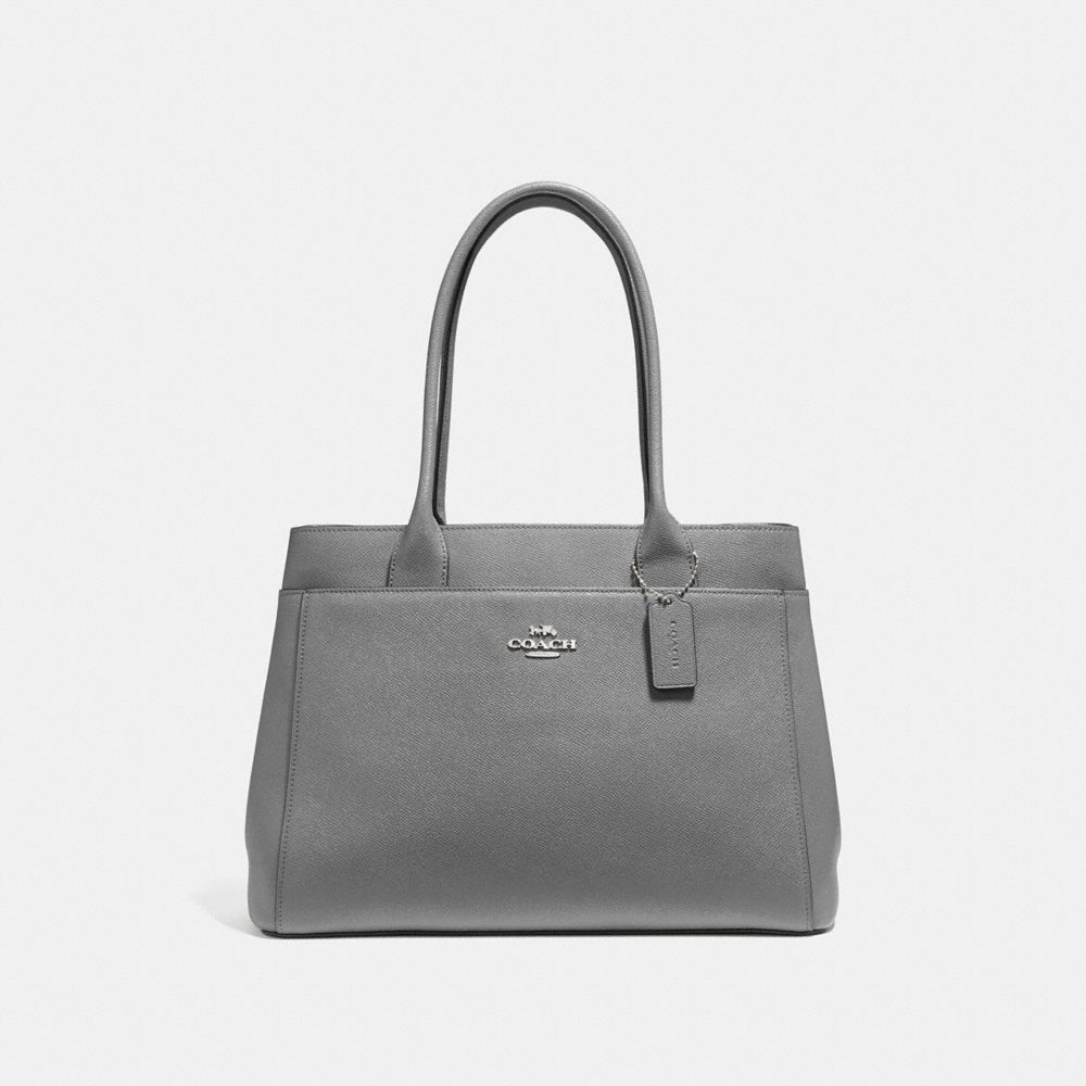 CASEY TOTE - F31474 - HEATHER GREY/SILVER