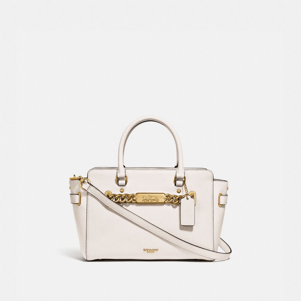 BLAKE CARRYALL 25 - COACH f31525 - CHALK/light gold