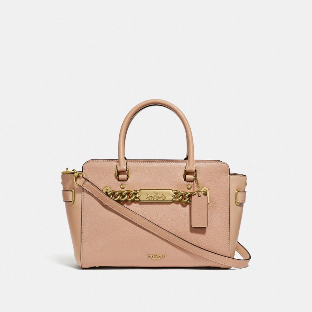 COACH F31525 - BLAKE CARRYALL 25 BEECHWOOD/LIGHT GOLD