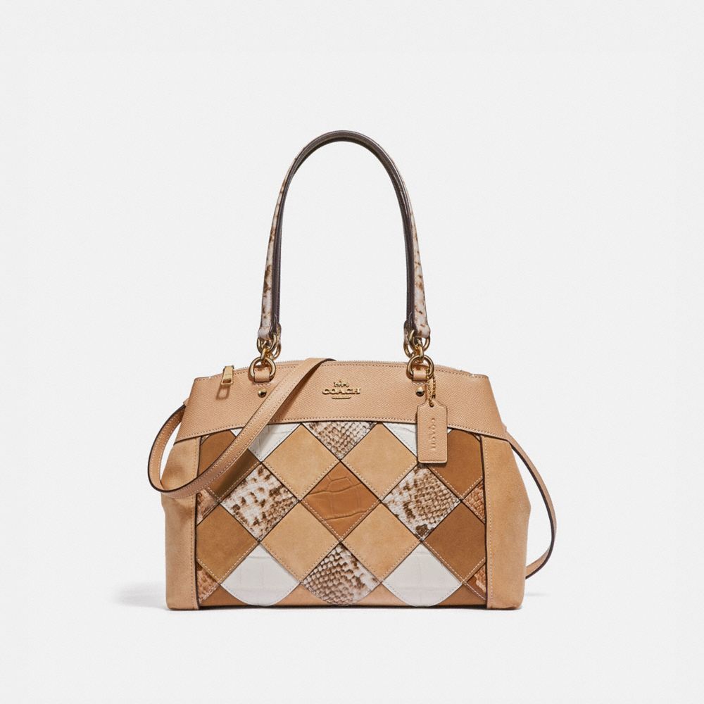 COACH BROOKE CARRYALL - BEECHWOOD MULTI/light gold - f31533