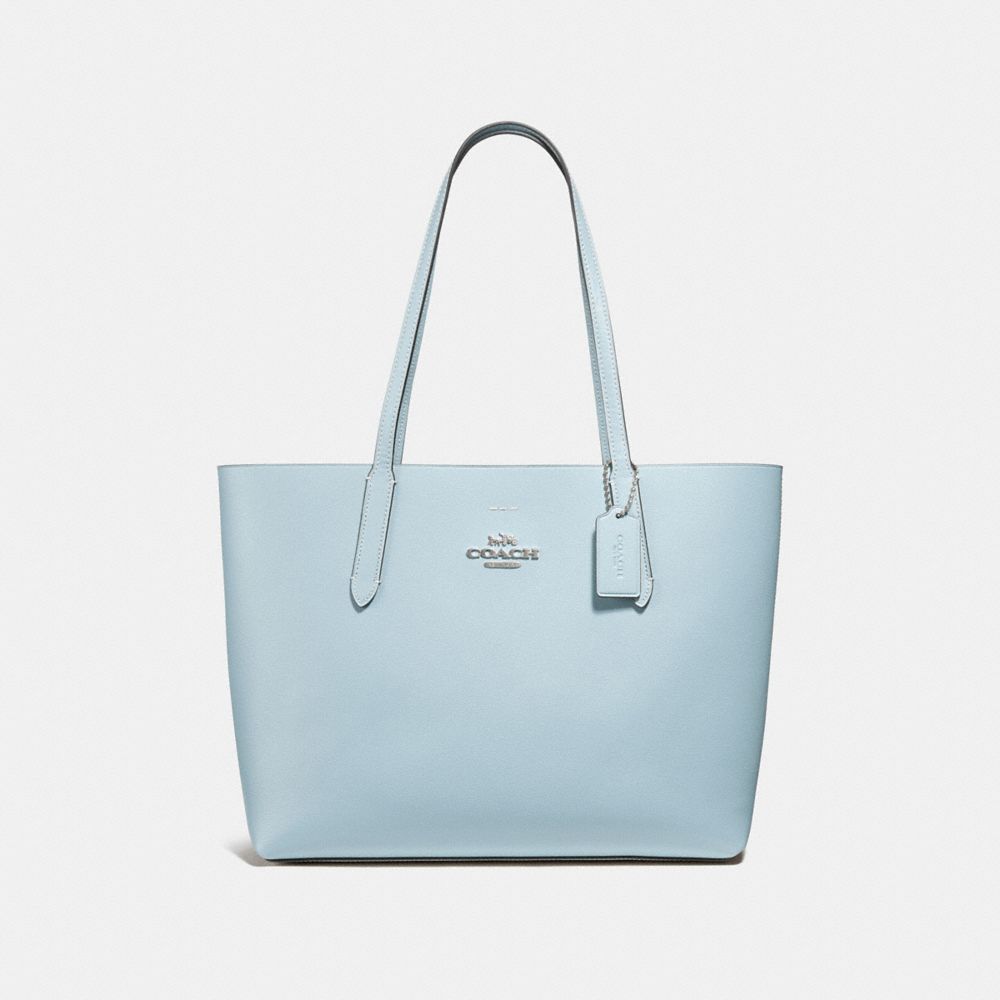 COACH AVENUE TOTE - PALE BLUE/ATLANTIC/SILVER - F31535