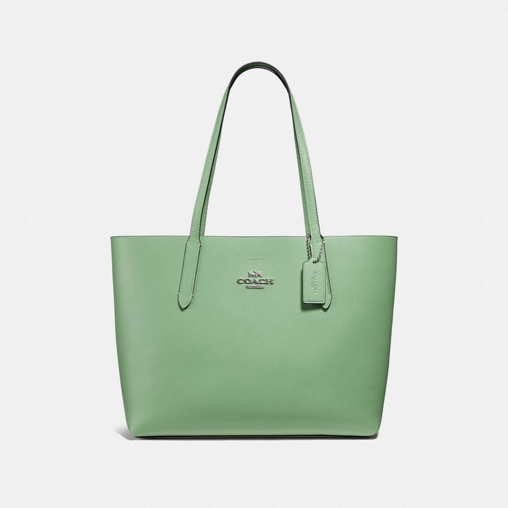 COACH f31535 AVENUE TOTE clover/midnight/silver