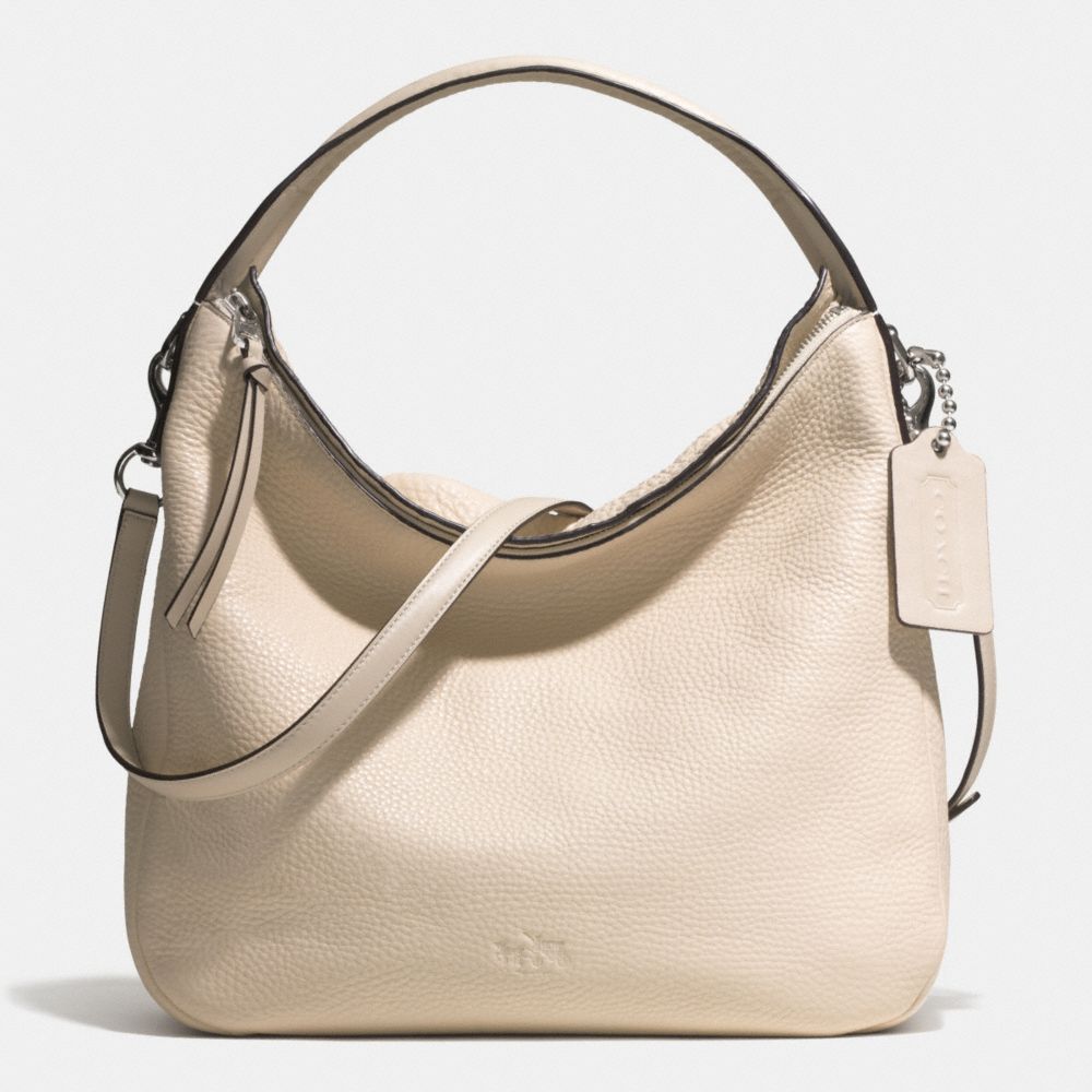 BLEECKER SULLIVAN HOBO IN PEBBLE LEATHER - SVD1D - COACH F31623